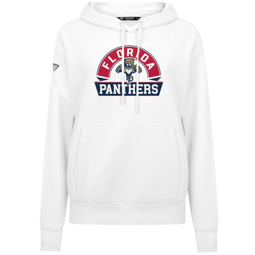 Florida Panthers Levelwear Women's Adorn Banner Arch Pullover Hoodie
