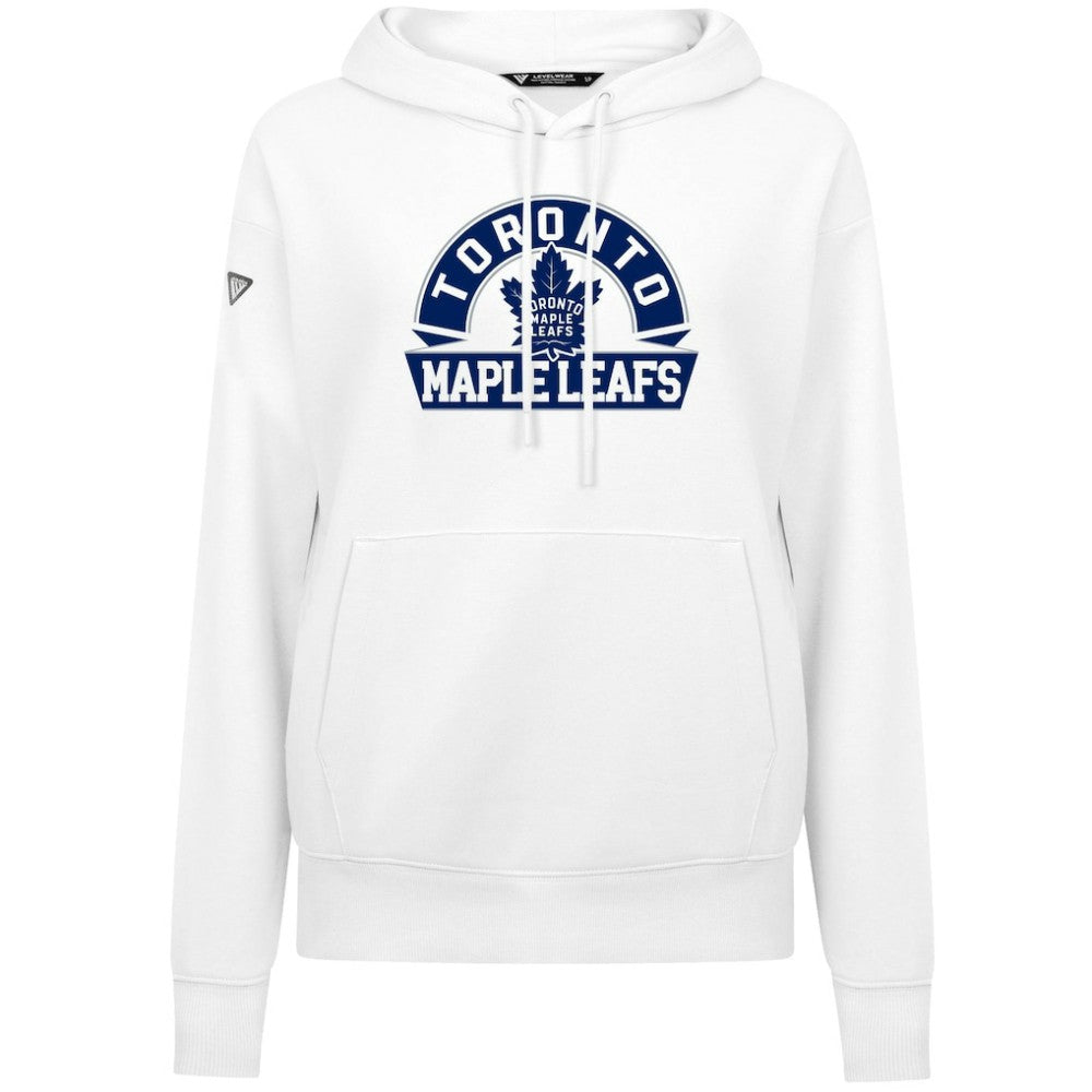 Toronto Maple Leafs Levelwear Women's Adorn Banner Arch Pullover Hoodie