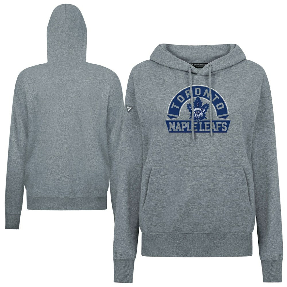 Toronto Maple Leafs Levelwear Women's Adorn Banner Arch Pullover Hoodie