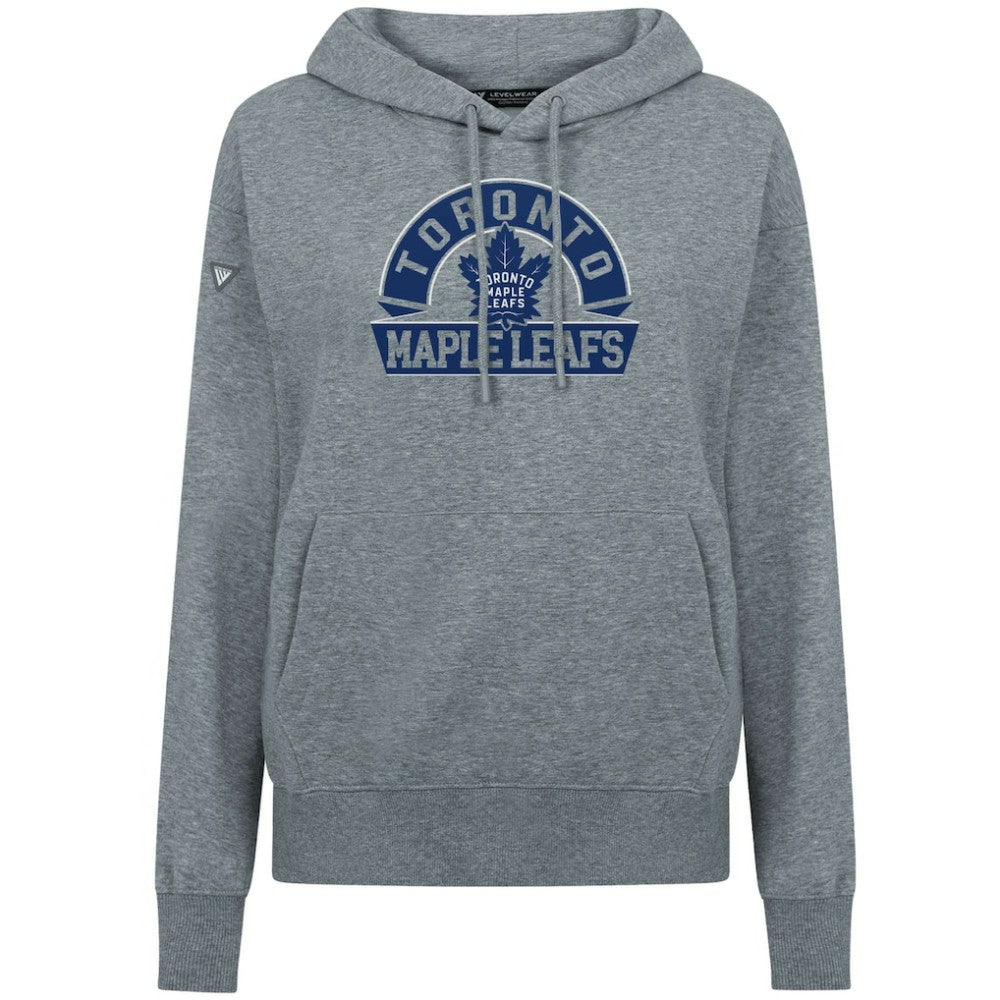 Toronto Maple Leafs Levelwear Women's Adorn Banner Arch Pullover Hoodie