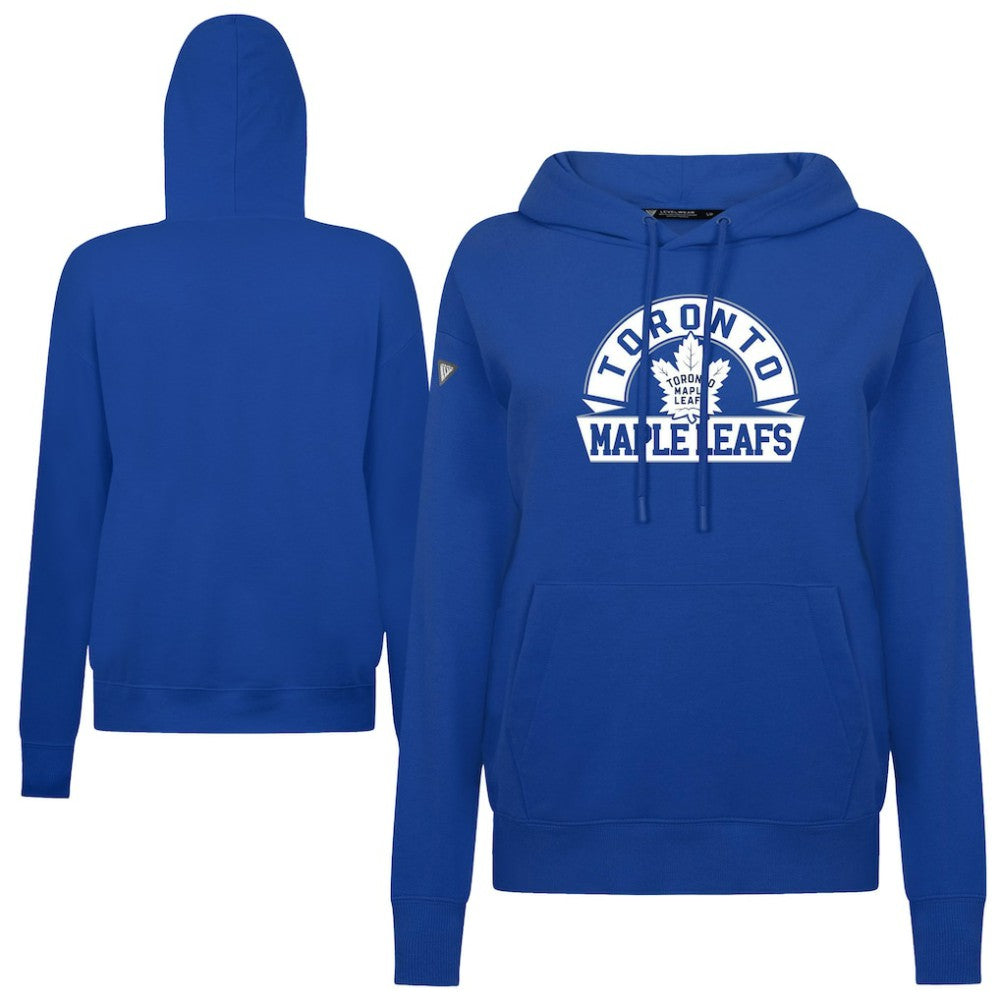 Toronto Maple Leafs Levelwear Women's Adorn Banner Arch Pullover Hoodie