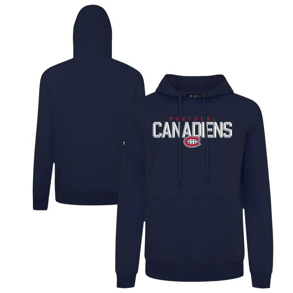 Montreal Canadiens Levelwear Podium Carve Pullover Hoodie