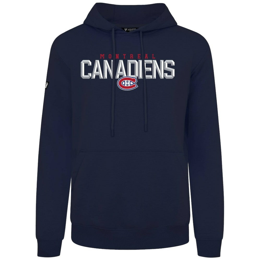 Montreal Canadiens Levelwear Podium Carve Pullover Hoodie