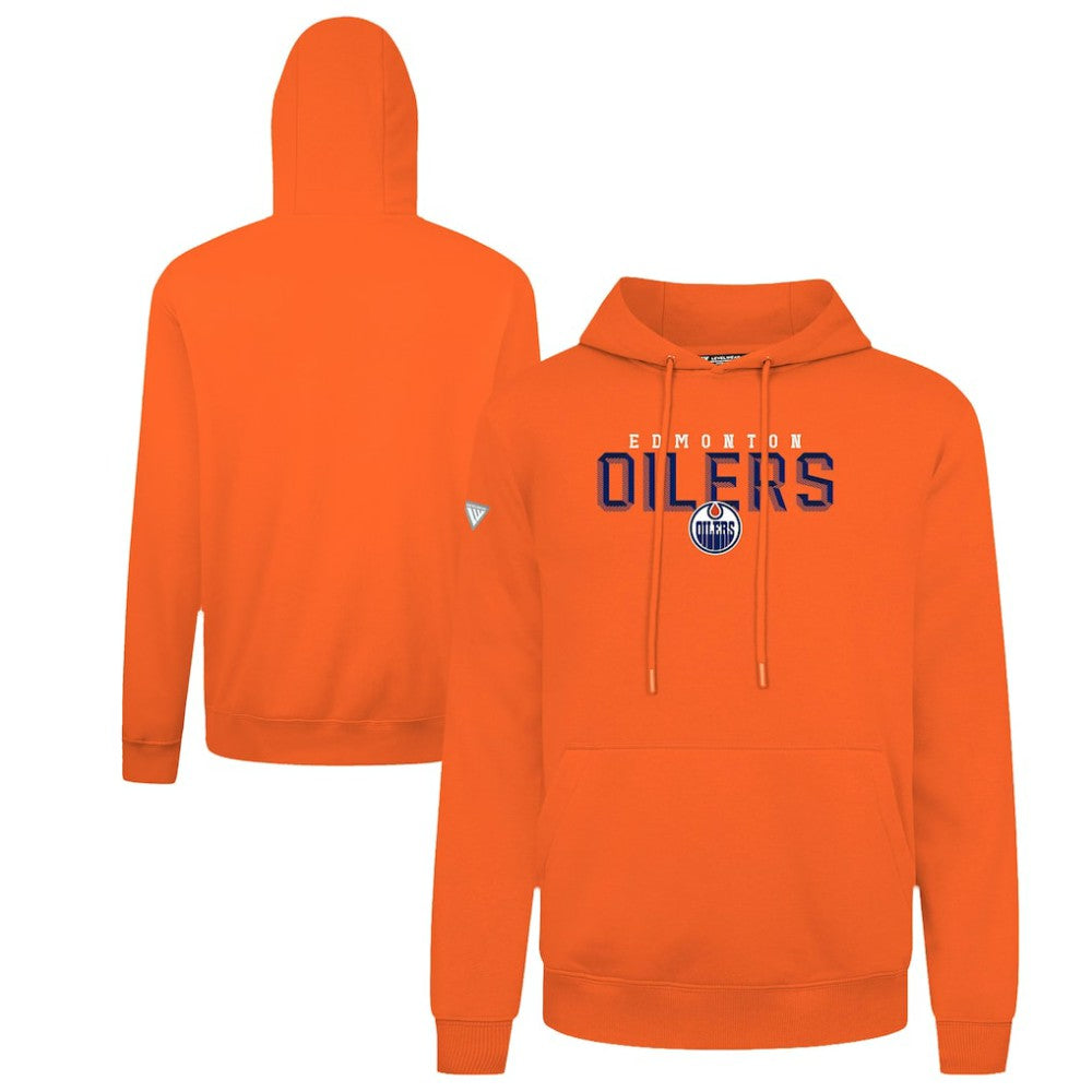 Edmonton Oilers Levelwear Podium Carve Pullover Hoodie