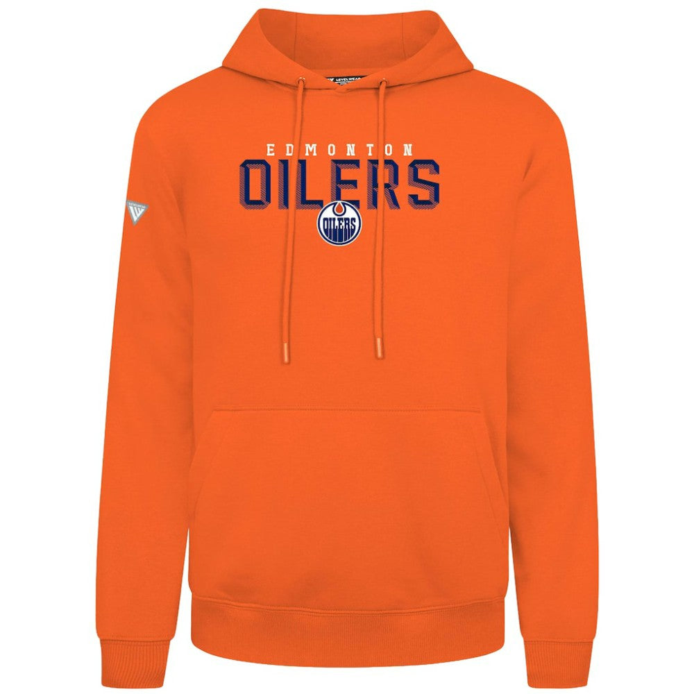 Edmonton Oilers Levelwear Podium Carve Pullover Hoodie