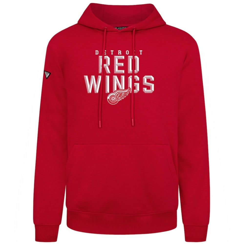 Detroit Red Wings Levelwear Podium Carve Pullover Hoodie