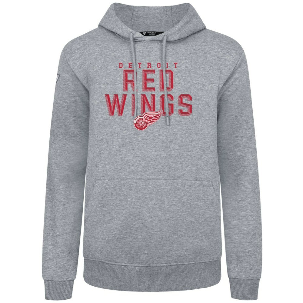 Detroit Red Wings Levelwear Podium Carve Pullover Hoodie