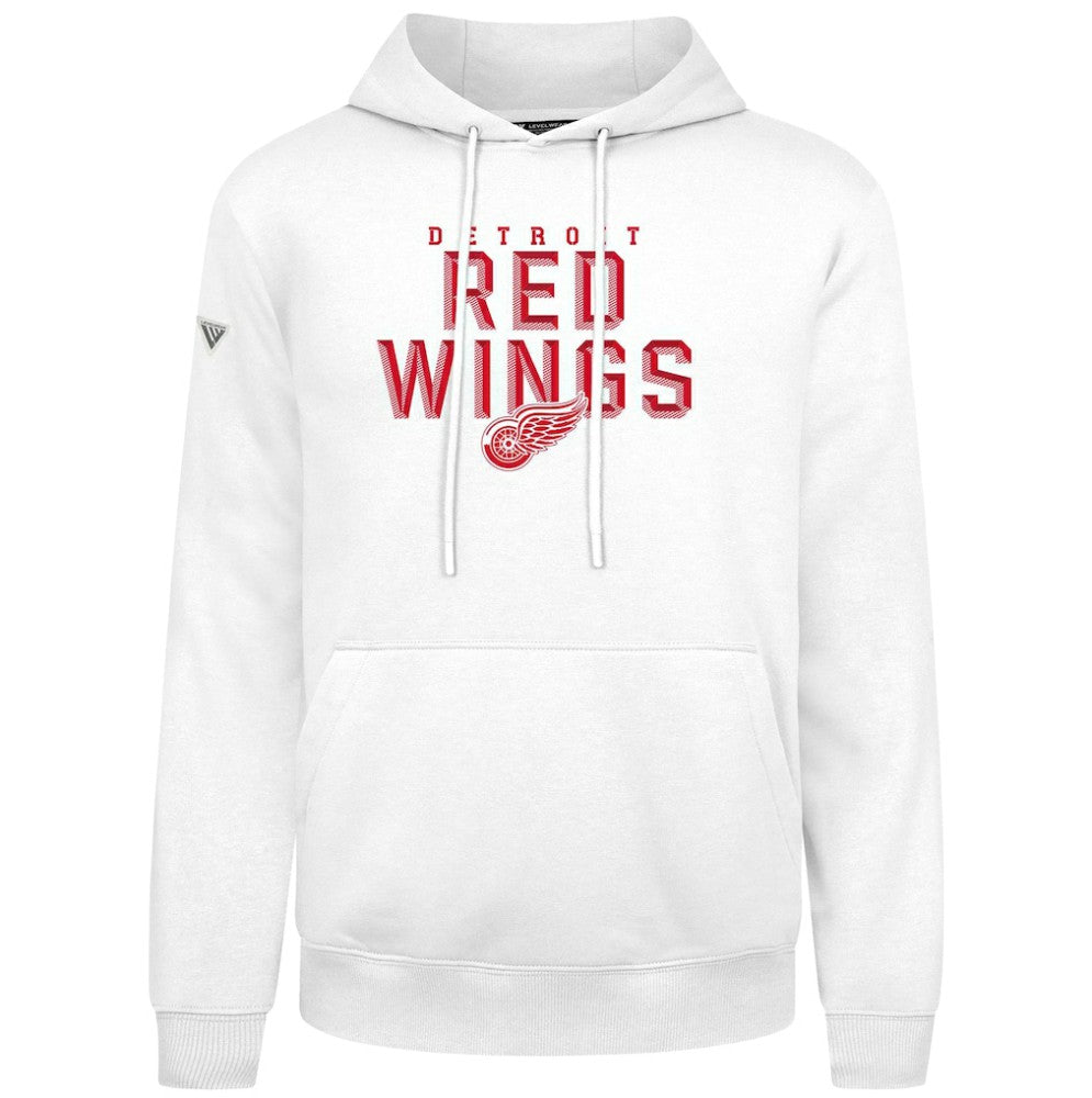 Detroit Red Wings Levelwear Podium Carve Pullover Hoodie