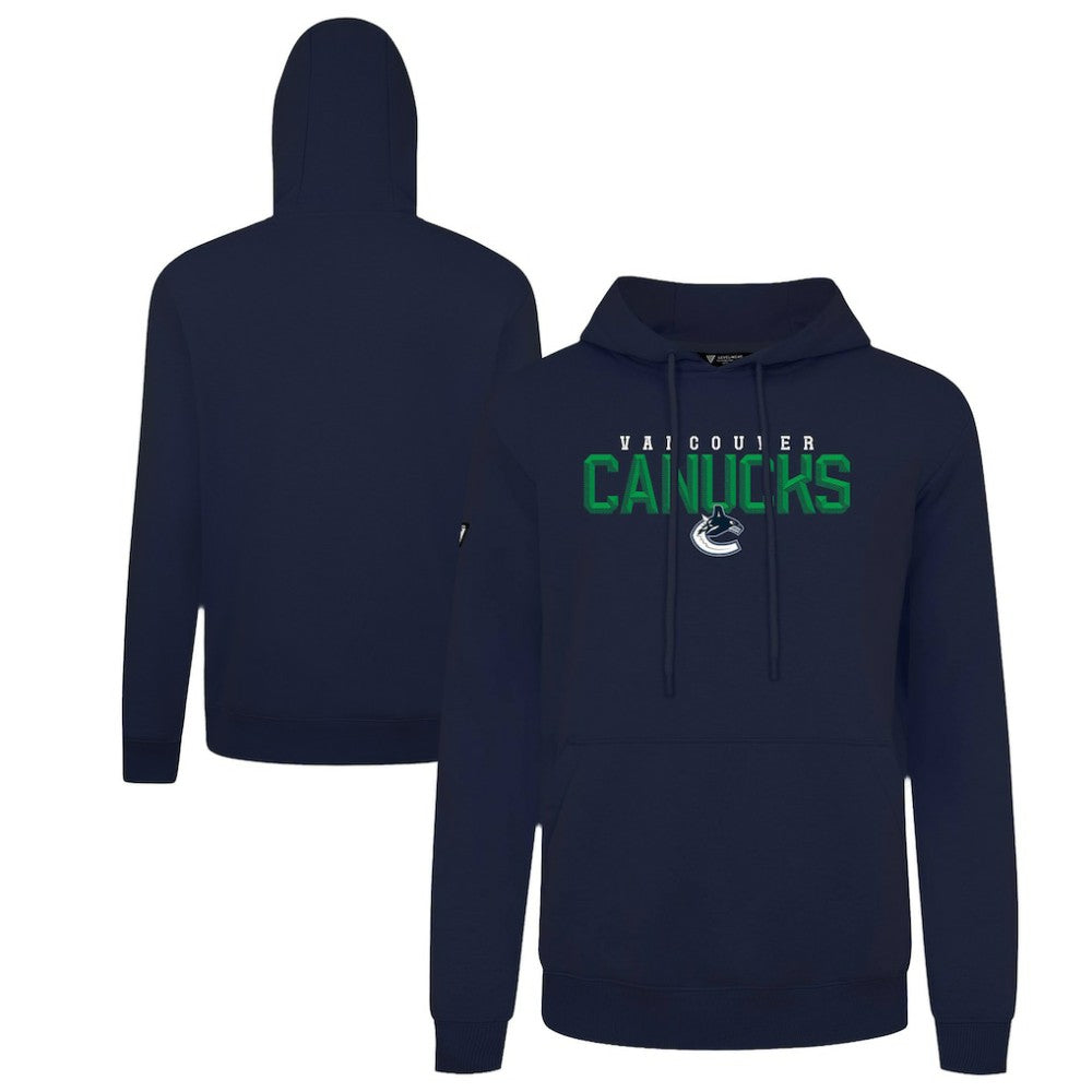 Vancouver Canucks Levelwear Podium Carve Pullover Hoodie