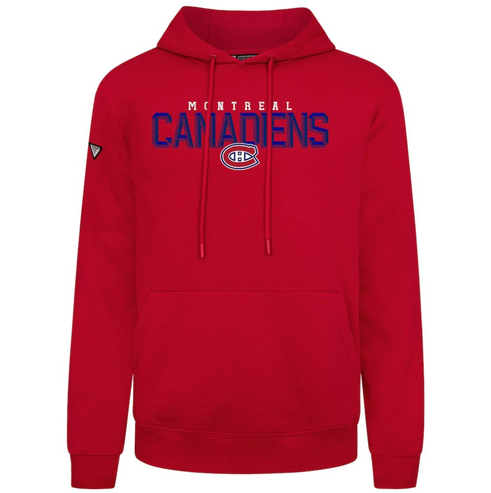 Montreal Canadiens Levelwear Podium Carve Pullover Hoodie