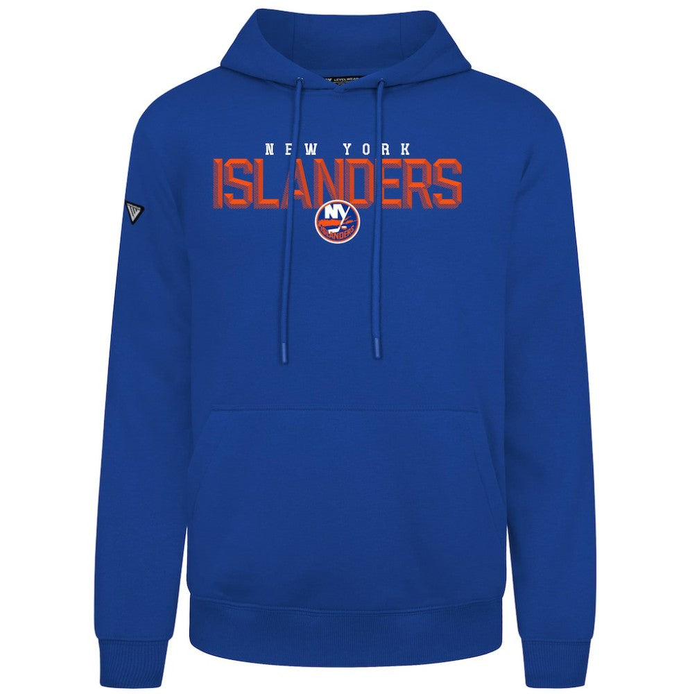 New York Islanders Levelwear Podium Carve Pullover Hoodie