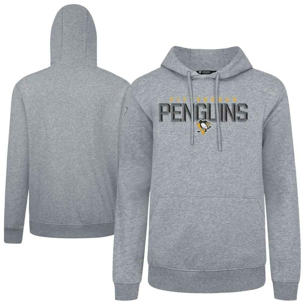 Pittsburgh Penguins Levelwear Podium Carve Pullover Hoodie