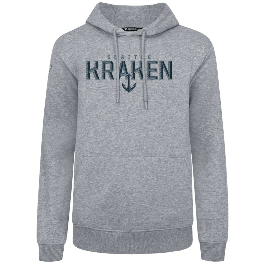 Seattle Kraken Levelwear Podium Carve Pullover Hoodie