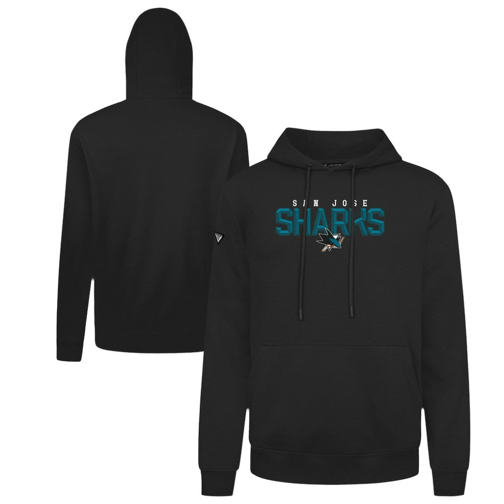 San Jose Sharks Levelwear Podium Carve Pullover Hoodie