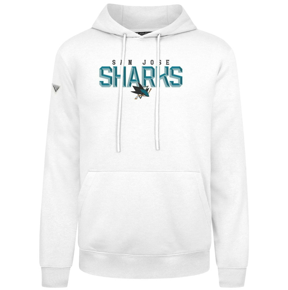 San Jose Sharks Levelwear Podium Carve Pullover Hoodie