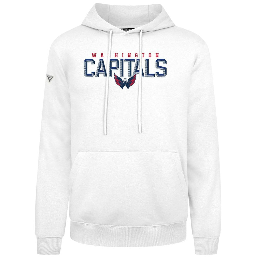 Washington Capitals Levelwear Podium Carve Pullover Hoodie