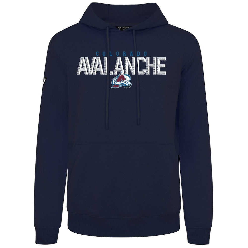 Colorado Avalanche Levelwear Podium Carve Pullover Hoodie