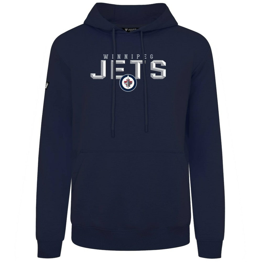 Winnipeg Jets Levelwear Podium Carve Pullover Hoodie