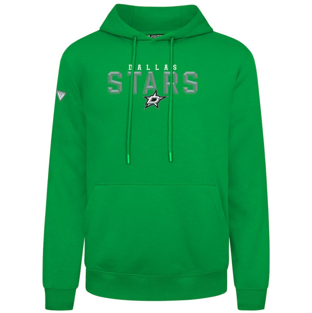 Dallas Stars Levelwear Podium Carve Pullover Hoodie