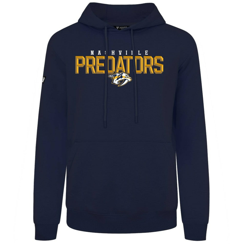 Nashville Predators Levelwear Podium Carve Pullover Hoodie