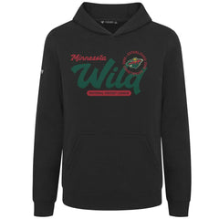 Minnesota Wild Levelwear Youth Podium Monument Pullover Hoodie