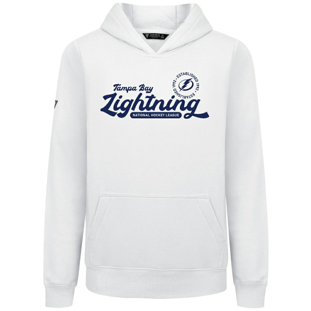 Tampa Bay Lightning Levelwear Youth Podium Monument Pullover Hoodie