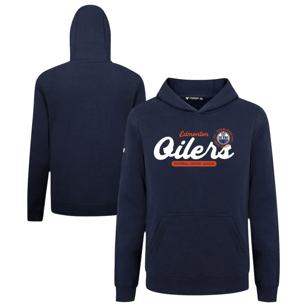 Edmonton Oilers Levelwear Youth Podium Monument Pullover Hoodie