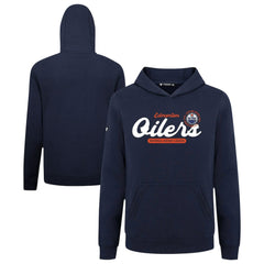 Edmonton Oilers Levelwear Youth Podium Monument Pullover Hoodie
