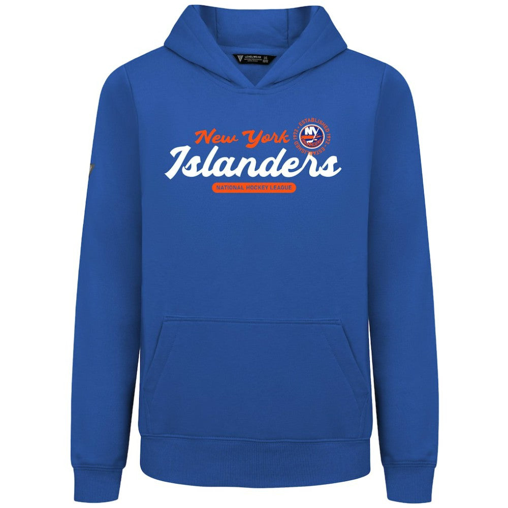 New York Islanders Levelwear Youth Podium Monument Pullover Hoodie