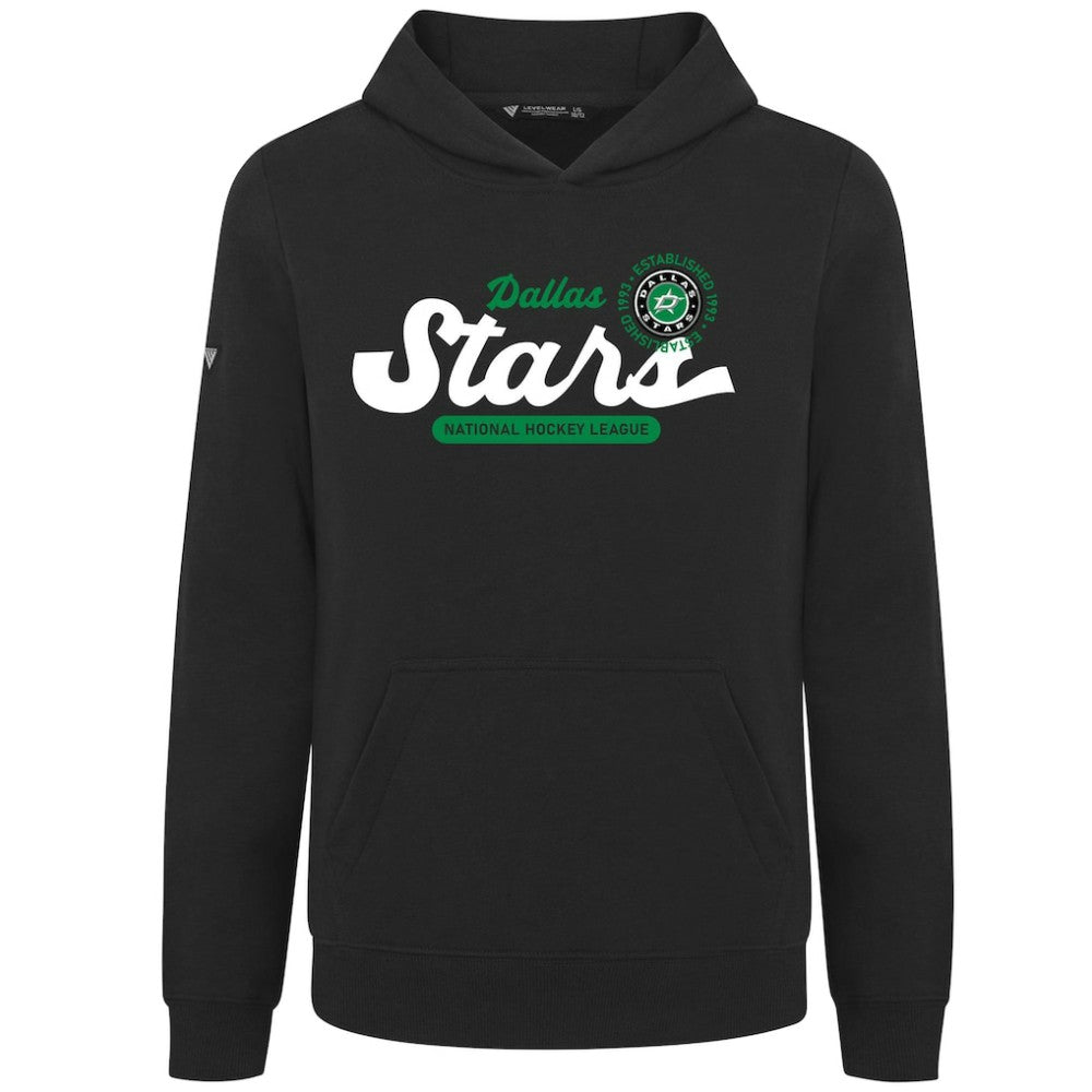 Dallas Stars Levelwear Youth Podium Monument Pullover Hoodie