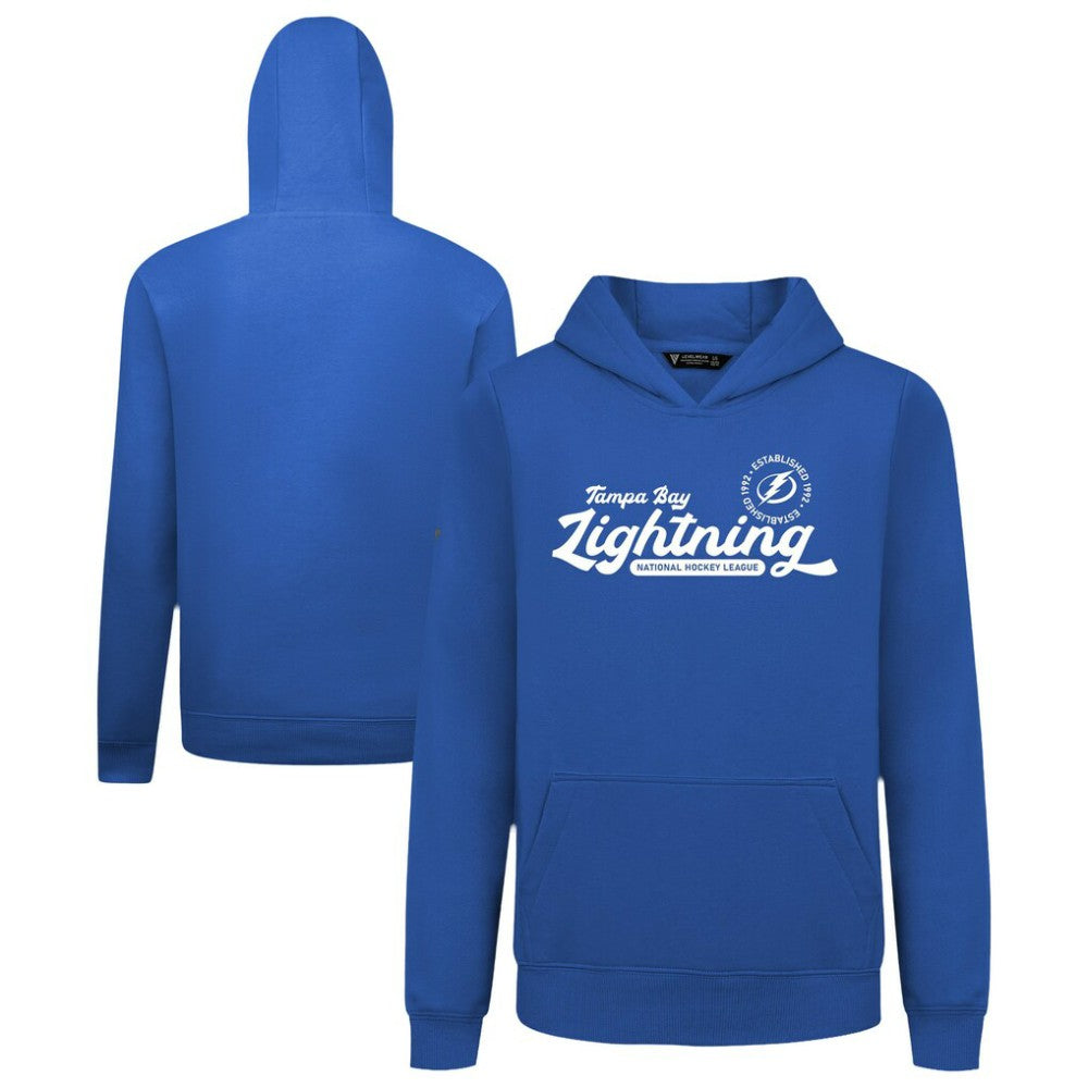 Tampa Bay Lightning Levelwear Youth Podium Monument Pullover Hoodie
