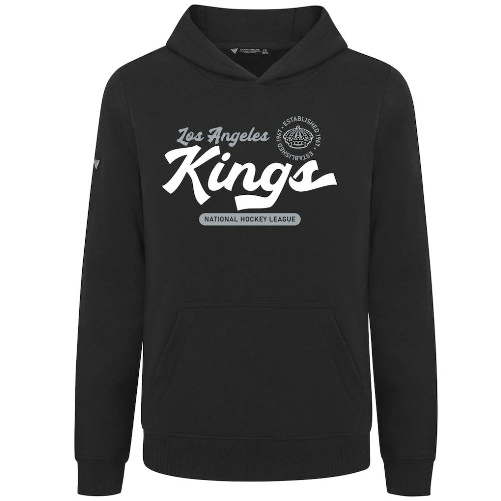 Los Angeles Kings Levelwear Youth Podium Monument Pullover Hoodie