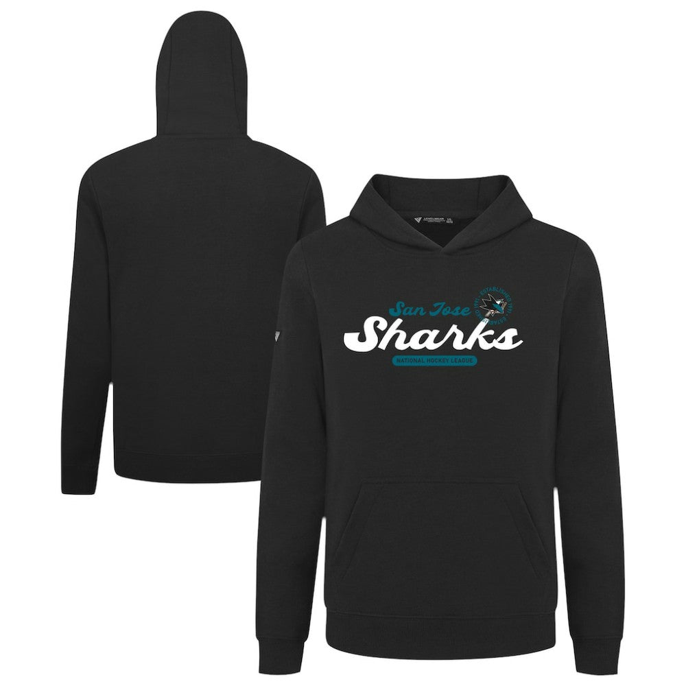 San Jose Sharks Levelwear Youth Podium Monument Pullover Hoodie
