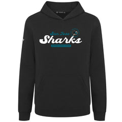 San Jose Sharks Levelwear Youth Podium Monument Pullover Hoodie