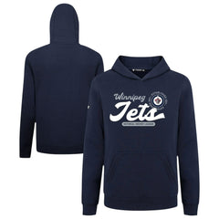 Winnipeg Jets Levelwear Youth Podium Monument Pullover Hoodie