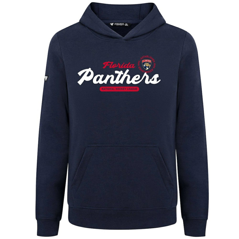 Florida Panthers Levelwear Youth Podium Monument Pullover Hoodie