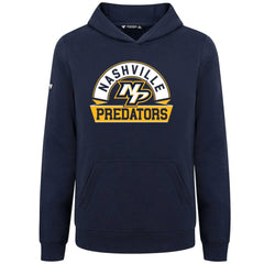 Nashville Predators Levelwear Youth Podium Banner Arch Pullover Hoodie