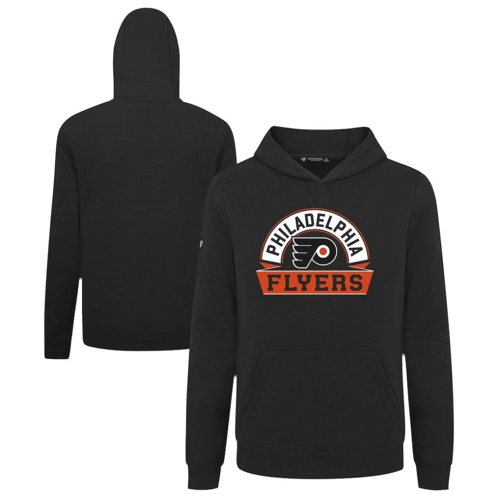 Philadelphia Flyers Levelwear Youth Podium Banner Arch Pullover Hoodie