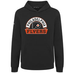 Philadelphia Flyers Levelwear Youth Podium Banner Arch Pullover Hoodie