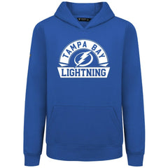 Tampa Bay Lightning Levelwear Youth Podium Banner Arch Pullover Hoodie