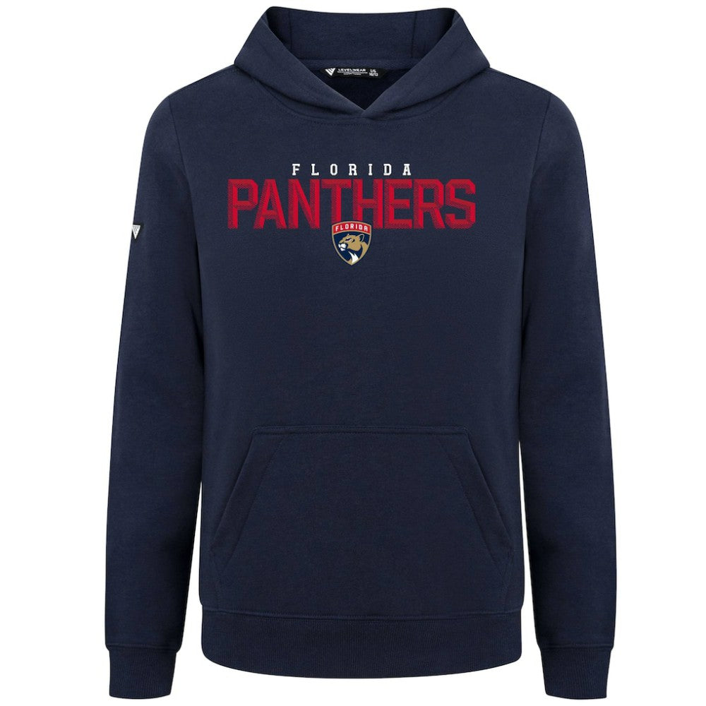 Florida Panthers Levelwear Youth Podium Carve Pullover Hoodie
