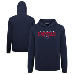 Washington Capitals Levelwear Youth Podium Carve Pullover Hoodie