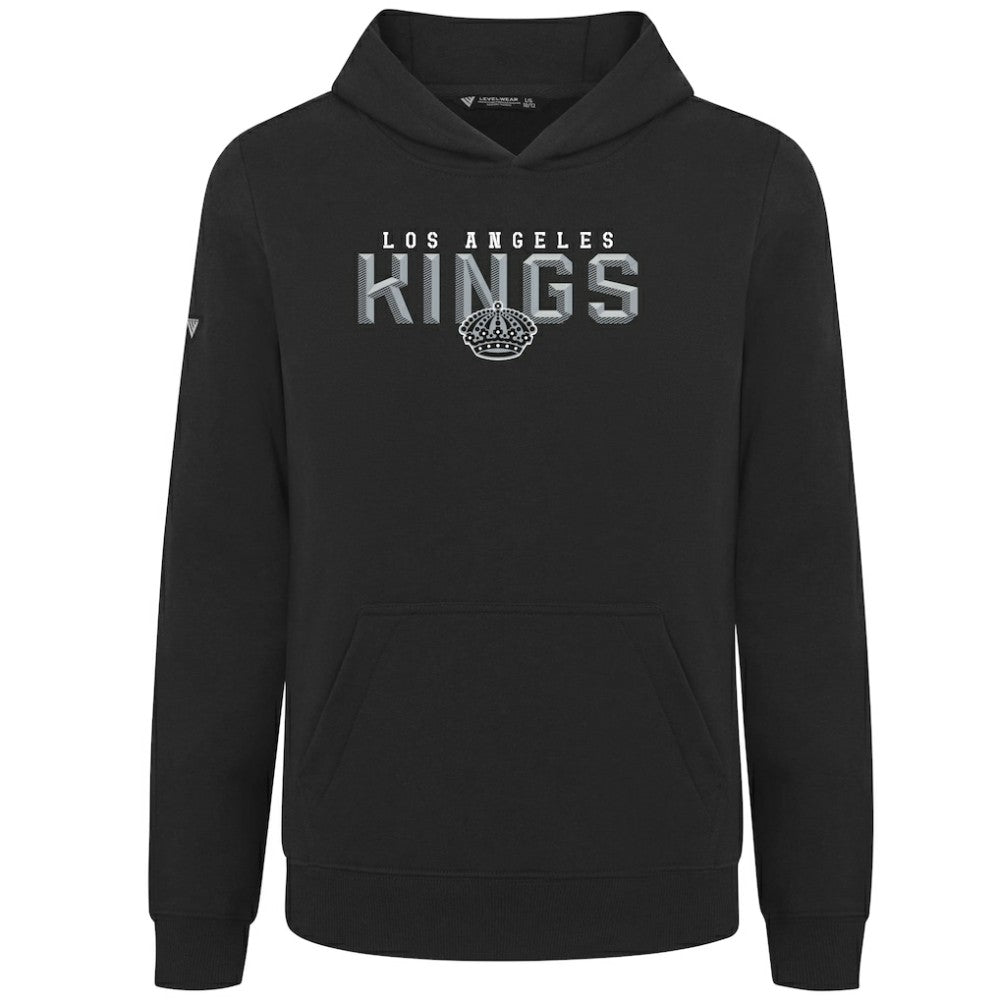 Los Angeles Kings Levelwear Youth Podium Carve Pullover Hoodie