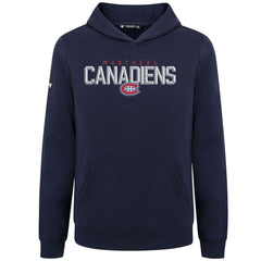 Montreal Canadiens Levelwear Youth Podium Carve Pullover Hoodie