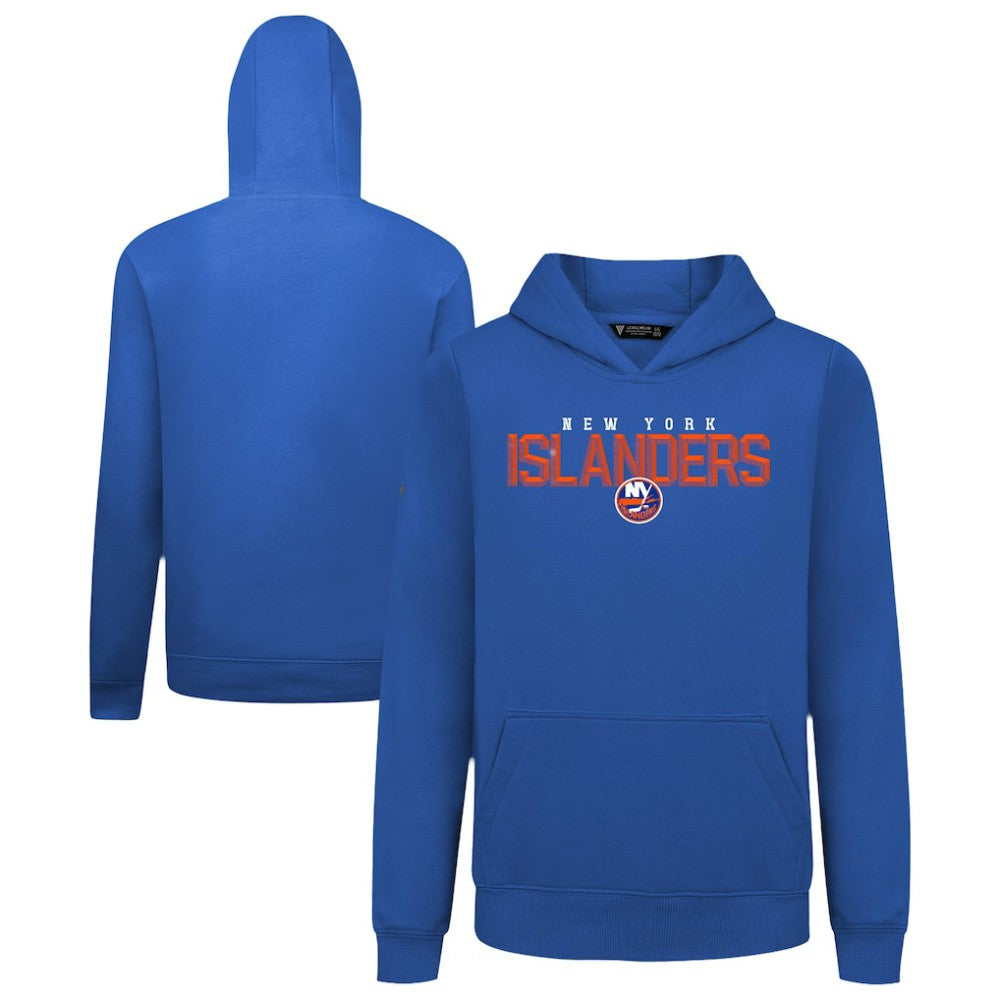 New York Islanders Levelwear Youth Podium Carve Pullover Hoodie