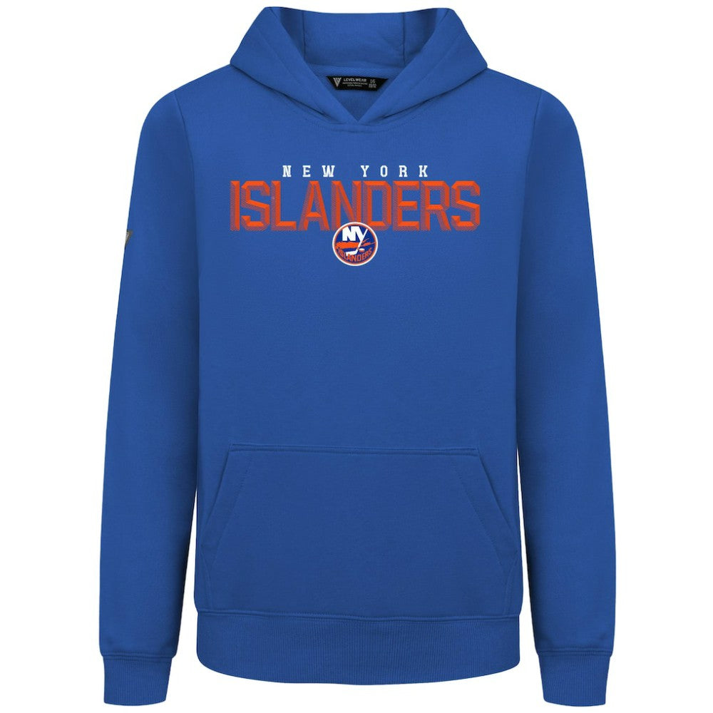 New York Islanders Levelwear Youth Podium Carve Pullover Hoodie