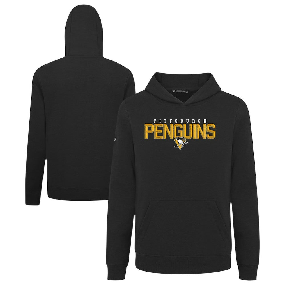 Pittsburgh Penguins Levelwear Youth Podium Carve Pullover Hoodie