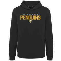 Pittsburgh Penguins Levelwear Youth Podium Carve Pullover Hoodie