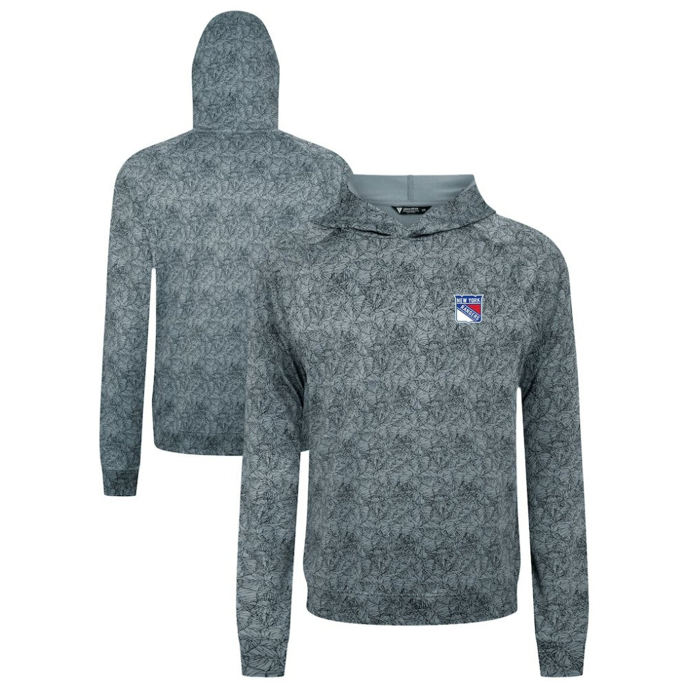 New York Rangers Levelwear Albatross Raglan Pullover Hoodie