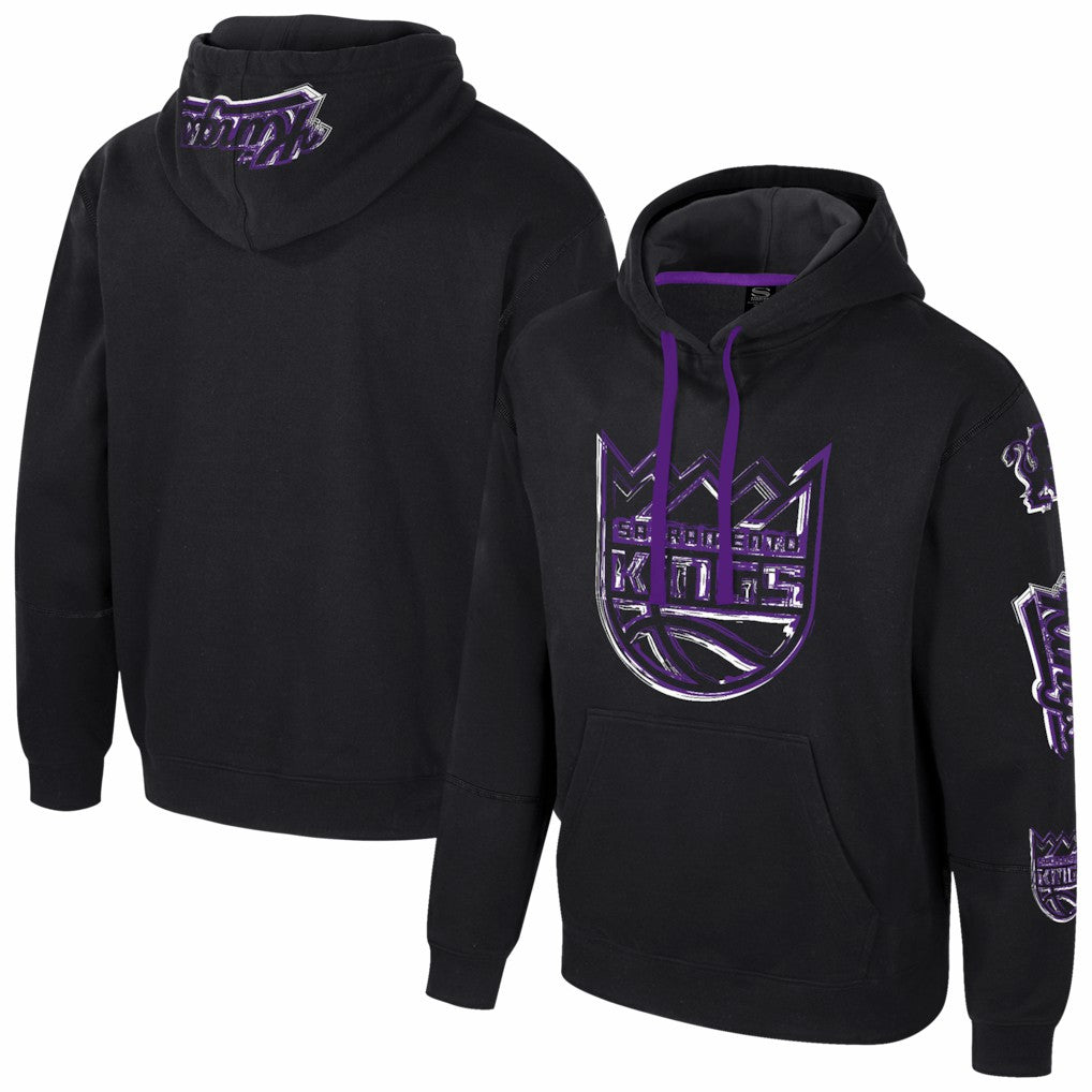 Sacramento Kings Stadium Essentials Unisex Elementized Pullover Hoodie - Black on sale